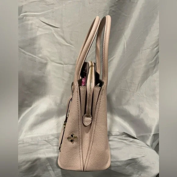 Kate Spade Pink Satchel with Gold Accents - Picture 5 of 16